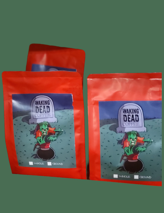 Waking Dead Coffee - Medium Roast (Whole) 8 oz. bag